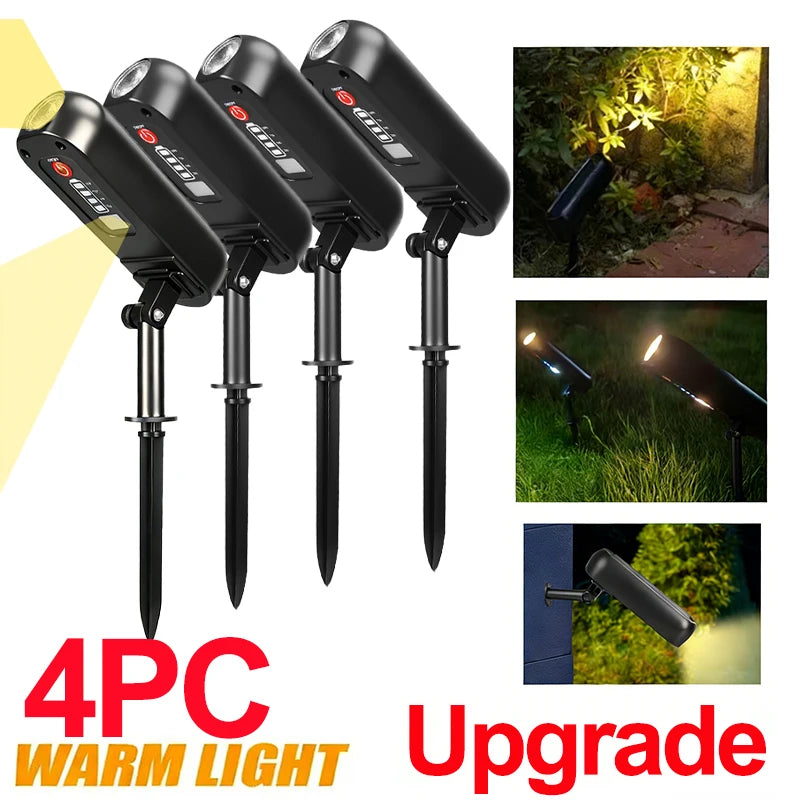 projecteur solaire extérieur noir ip65 led moderne murale