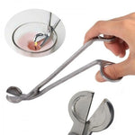pinces bougie classiques argent noir doré lisses opaques