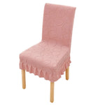 housses chaise fleur imprimée gris bleu clair vert pastel moderne polyester douce