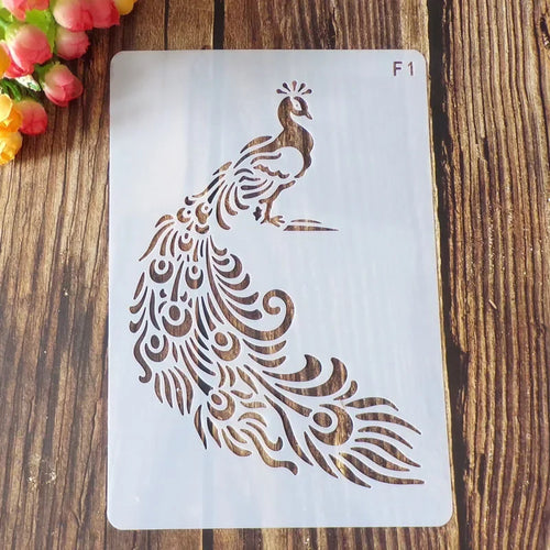 gabarit peinture floral délicat classique opaque bricolage scrapbooking journal decoration