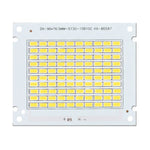 ampoule led 50w blanc 6500k module carré transparent moderne éclairage industriel fixations