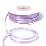 rubans satinés 3mm rouge blanc rose violet noir vert jaune bleu clair classiques opaques