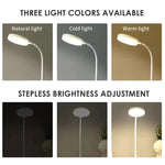 lampe led portable rechargeable blanc moderne minimaliste gradation couleur continu usb