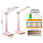 lampe pliable rechargeable led blanc moderne sans ombre tactile contemporaine 5v usb