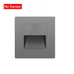 lampe sol détecteur mouvement led blanc noir gris moderne