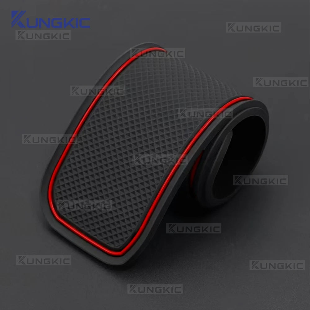 tapis sol antidérapant adhésif hyundai kona ev 2024 2026 noir rouge moderne pvc