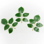 feuilles vertes artificielles soie décoration fleurs mariage intérieur extérieur branches plantes naturelles