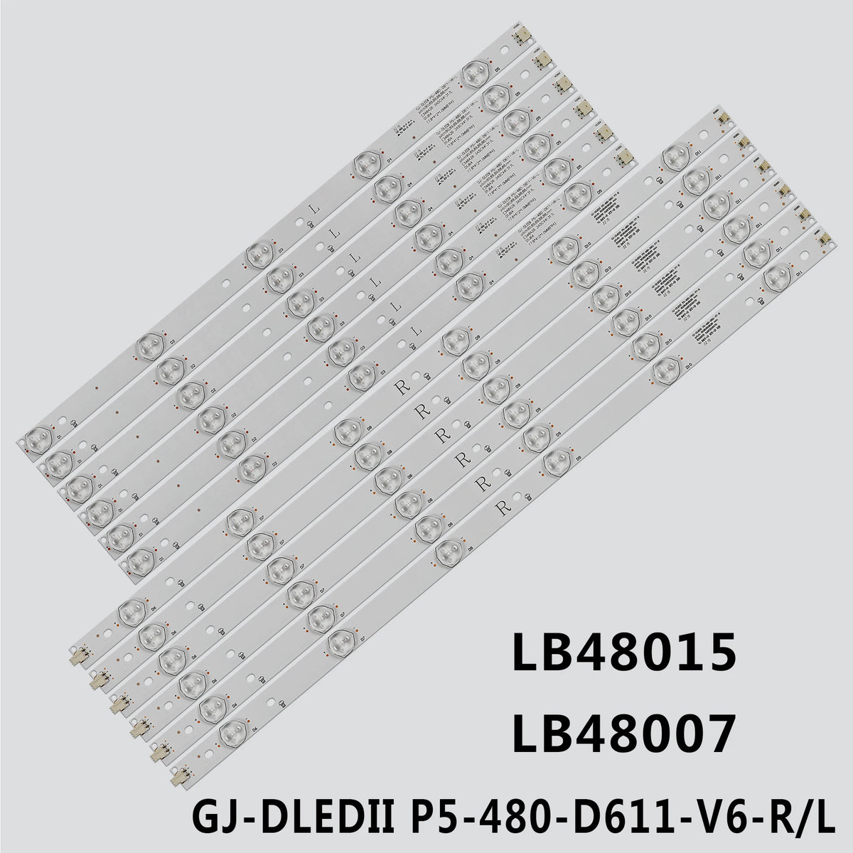 bande lumineuse led blanc ronde transparente moderne connecteurs