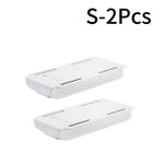 boîtes rangement tiroirs adhésives modernes pratiques blanc noir réutilisables crayons stylos calculatrice