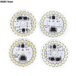 plaque led circulaire diodes blanc moderne technologique 28mm 35mm 40mm 44mm 48mm