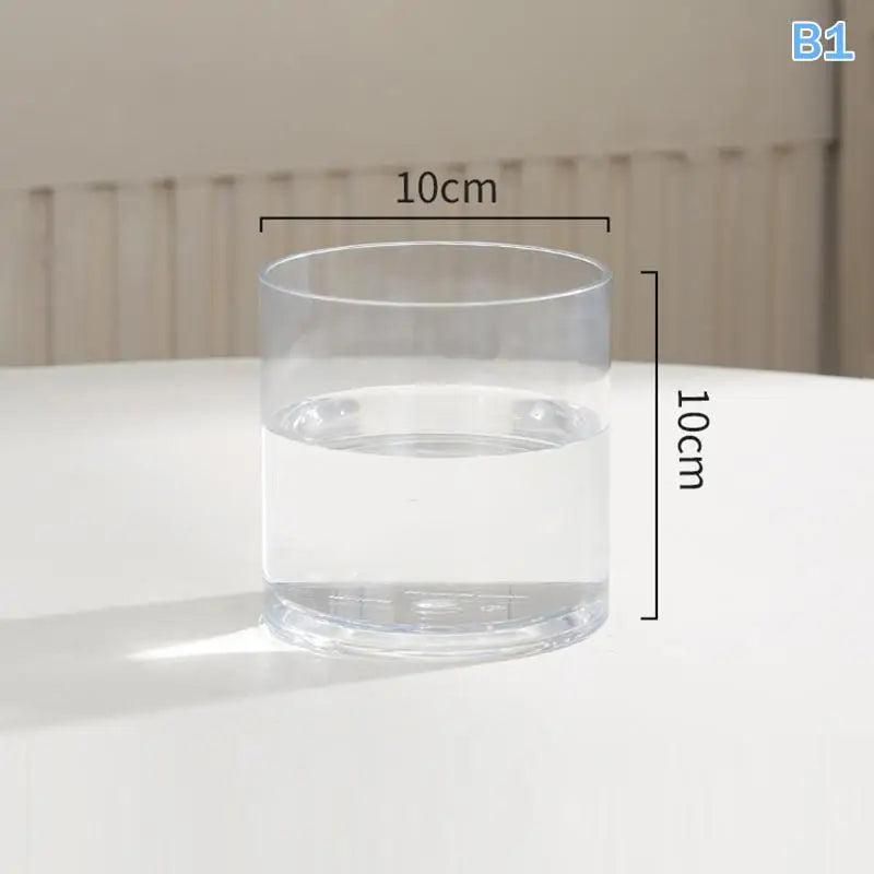 mini jardins verre transparent plante pierre sucre coloré moderne minimaliste