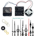 kit montre mécanique noir blanc doré aiguilles boîtier batteries instructions classique