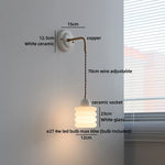 lampe murale fleurs bleues blanc doré LED classique vis fixation 4W max 60W