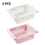 panier rangement moderne perforé beige bleu rose respectueux environnement organiser réfrigérateur congélateur transparent almacenamiento