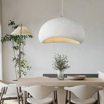 suspension lumineuse moderne blanc texturé opaque salon étude 30cm 40cm 50cm 60cm