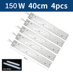 barre lumineuse led blanc moderne 40cm 50cm aimants connecteurs 6500k 220v 8200lm
