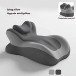coussin ergonomique mousse mémoire forme colonne gris clair confortable ajustable lit canapé soulagement douleur