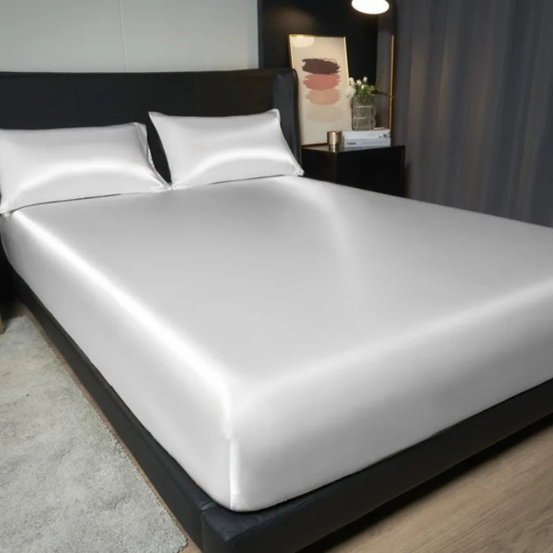 drap plat uni coton polyester adulte lit blanc moderne simple 180x200cm opacité qualité adultère