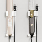 support mural moderne fer lisseur fer boucler blanc rose noir