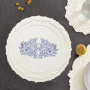 Napperon rond en silicone dentelle coréen antidérapant pour table salle à manger - Ombre Interieur