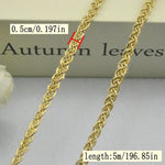 ruban métallique tressé or argent noir classique 1.2cm 0.5cm 0.8cm 5mètres couture artisanat diy