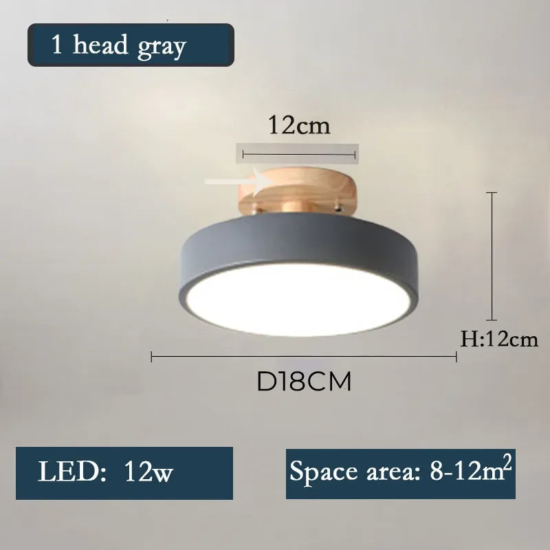 lampe suspension moderne noir bois gris vert circulaire relief scandinave