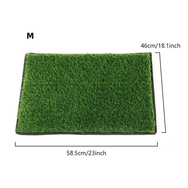 tapis imitation gazon artificiel vert doux chiens chats usage intérieur extérieur portable étanche
