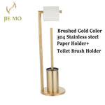 support papier toilette moderne brosse inoxydable noir or argent durable