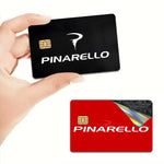 autocollants protection carte bancaire credit dessin anime moderne minimaliste waterproof réutilisable noir rouge texture