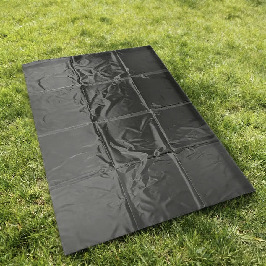 tapis noir imperméable portable résistant humidité usage extérieur camping plein air