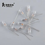 ampoules diodes électroluminescentes transparentes classiques 3mm 4mm 1v 3v 6v 9v 12v 24v set