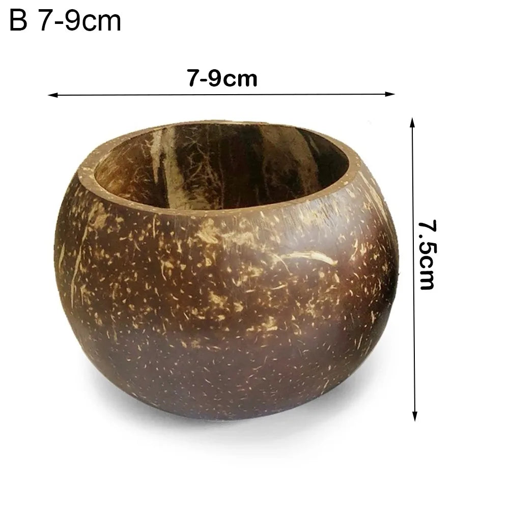 bougeoirs coquille noix coco marron clair naturels rustiques intérieur décoration maison bougie blanche