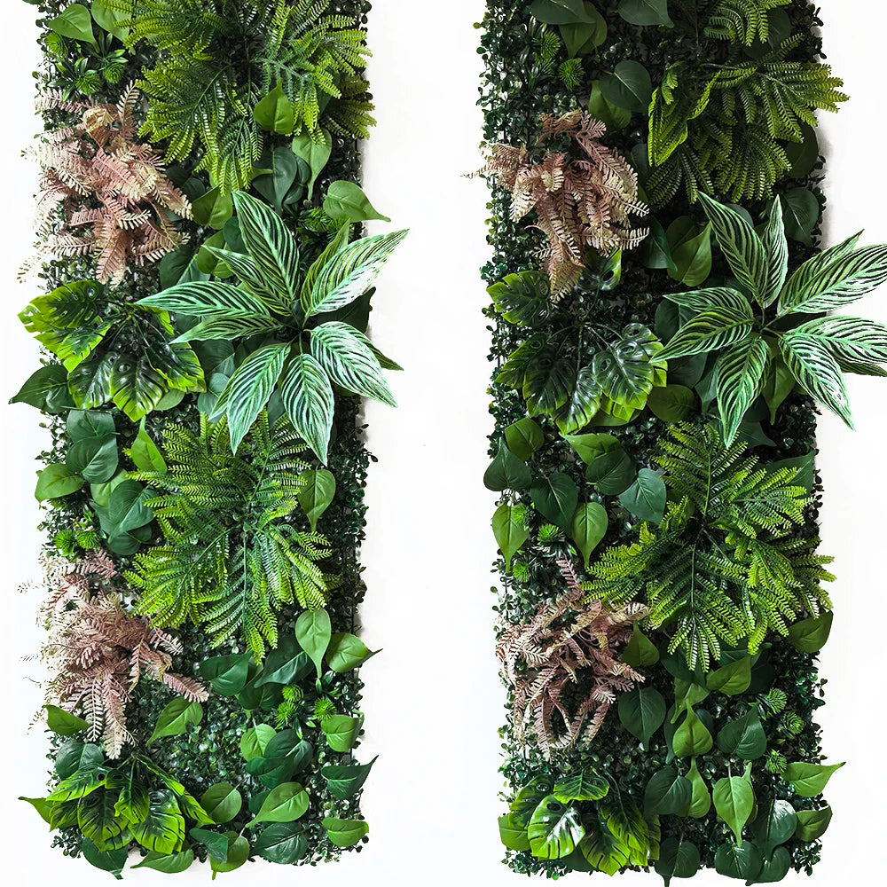 plante artificielle décorative fleurs rouges blanches jardin intérieur extérieur