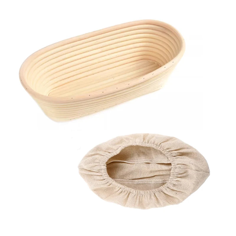 panier pain rustique bords osier coton beige clair couvercle artisanal bếp