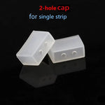 clips fixation rubans led transparent 8mm 10mm 12mm clips pcb led bandes lumière