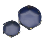 coasters cuir pliables multi usages modernes rose pâle rouge noir vert gris orange dorés