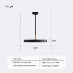 suspension lumineuse ronde opaque moderne noir câble électrique lumineuse salle manger facile