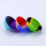 coupelles silicone couleur rayures moderne stockage rangement vert rouge bleu violet jaune noir
