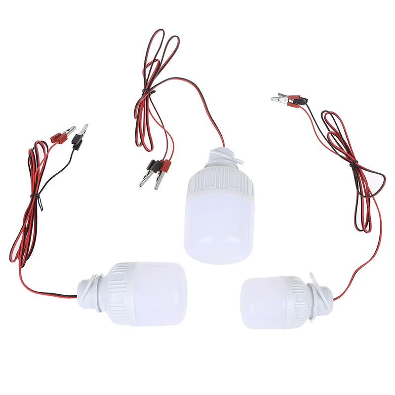 ampoule led portable 12v 15w 9w 5w spot lumineux blanc moderne clips câbles