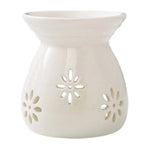 diffuseur parfum bougie bleu marine blanc motifs modernes porcelaine chambre salon