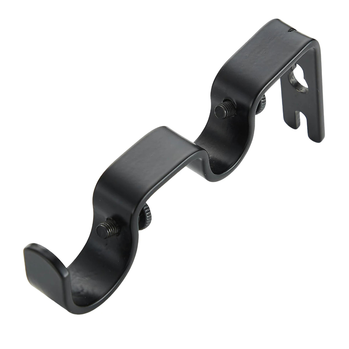 support rideau bronze noir moderne réglable vis fixations tige chambre salon