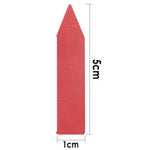 crayons couleur modernes jaune blanc rose rouge bleu turquoise unis opaques pack six couleurs