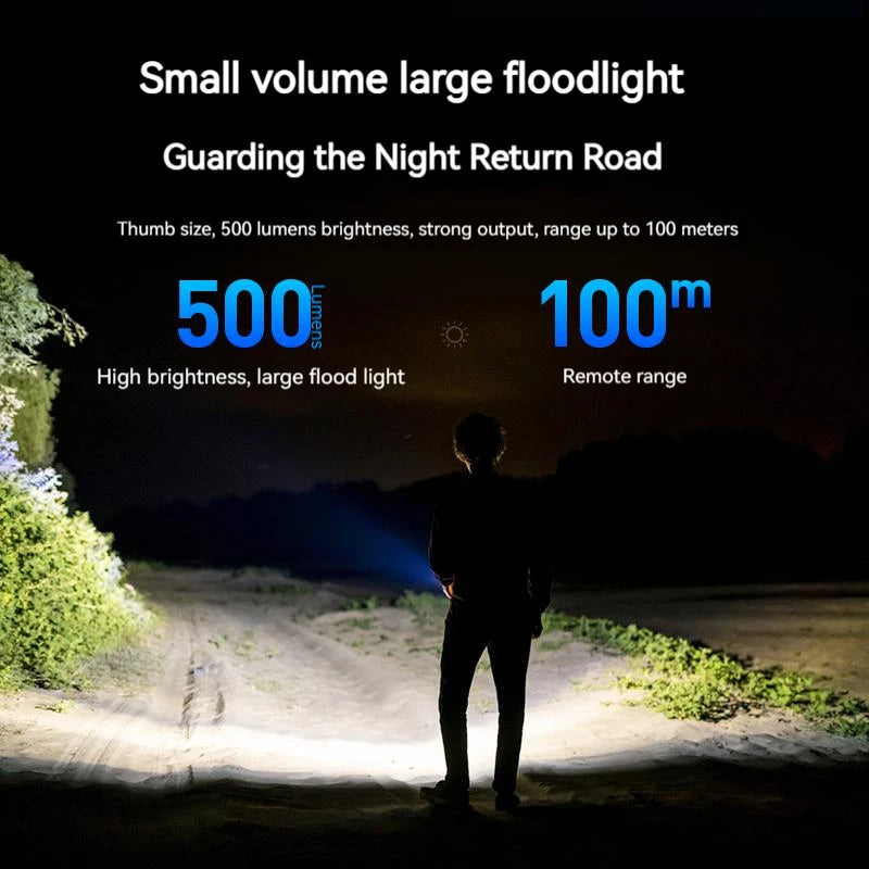 lampe poche led rechargeable uv résistante chocs lumière intense multifonctionnelle nocturne ultraviolet