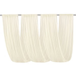 rideau transparent moderne blanc motifs floraux événements anniversaires fêtes mariage