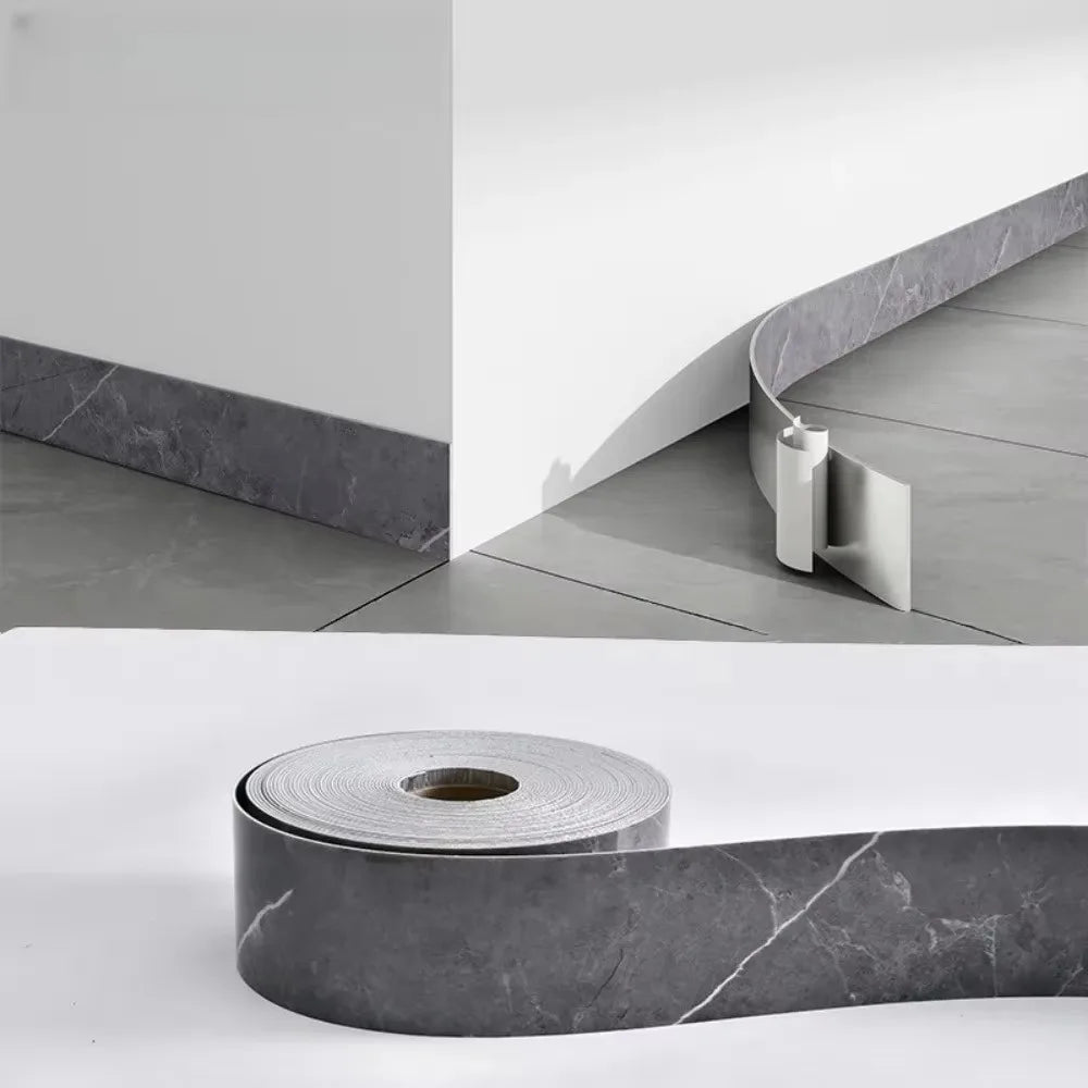 papier peint autocollant marbre gris clair blanc moderne 5m 10cm résistant taches imperméable mur