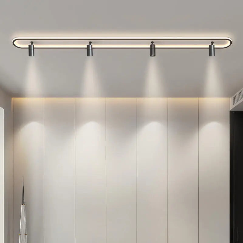 applique murale moderne led noir blanc fixée télécommande
