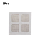 grille fenêtre adhésive maille fine gris clair moderne anti insectes 10cm 10cm pack 10