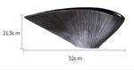 cache plat noir rayures fines moderne opacite vase table deco maison erotique echangisme erotique