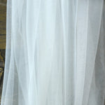 voile mariée blanc dentelle opaque élégant romantique femme occasion formelle classic ivory white black