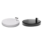 Base de lampe de bureau universelle en métal noir